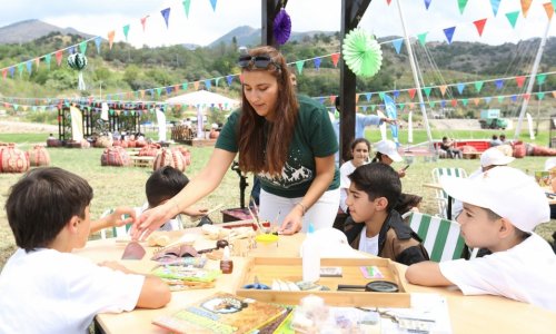 В Лачыне был организован летний лагерь Фестиваля детского искусства