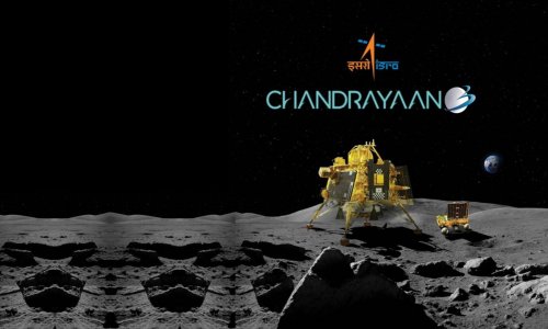 Moon-bound Milestone: India Creates History with Chandrayaan-3's South Pole Landing  