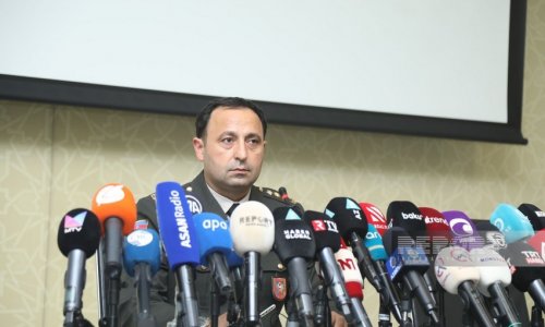Минобороны Азербайджана провело брифинг