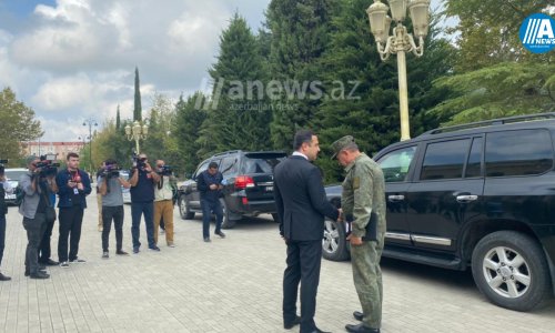 Представители армян Карабаха прибыли в Евлах для встречи с официальными лицами Азербайджана