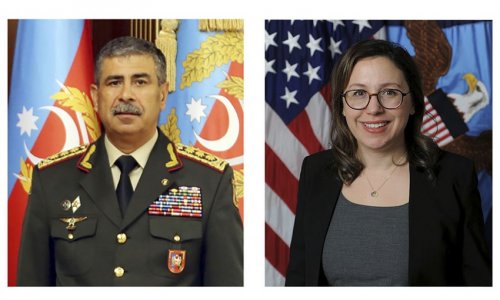 Azərbaycanla ABŞ arasında ikitərəfli hərbi əməkdaşlıq müzakirə edilib