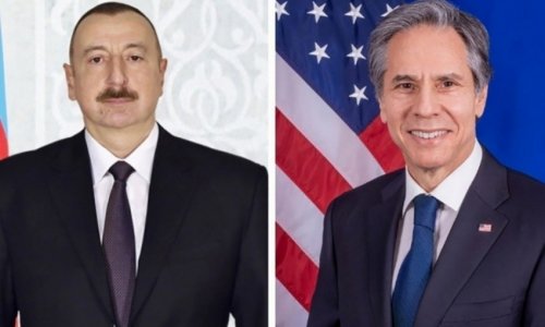 ABŞ dövlət katibi Antoni Blinken Azərbaycan Prezidenti İlham Əliyevə zəng edib