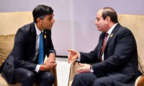 UK PM Sunak speaks to Egyptian president on Gaza border crossing