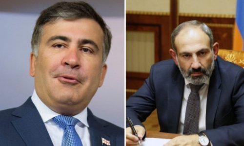 Saakaşvili Paşinyana müraciət edib: Putin Sizi devirəcək... 