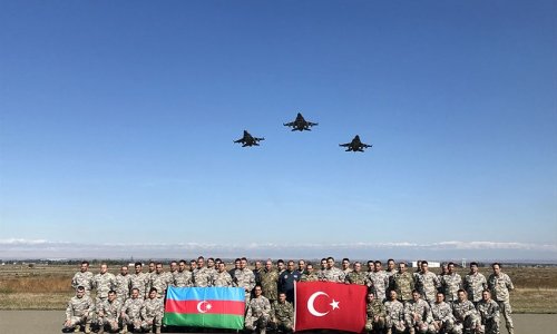 Türkiyənin F-16 təyyarələri Azərbaycana gəlib