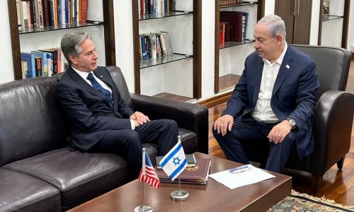 Blinken arrives in Israel, will push for ‘humanitarian pauses’