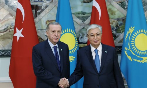 Erdogan meets with Tokayev