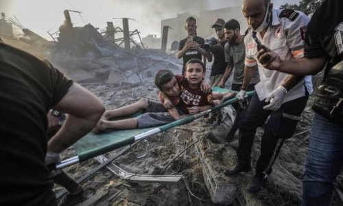 Palestinian Health Ministry: Over 9,488 people killed since escalation start in Gaza Strip