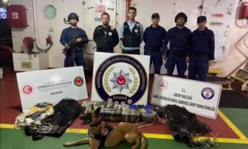 Türkiye confiscates almost 52 kg of cocaine on Liberian-flagged ship