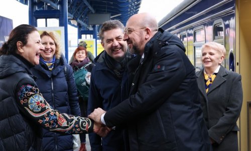 EC’s Michel arrives in Kyiv