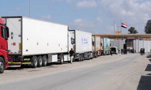 Just 80 aid trucks enter Gaza as assistance continues to lag behind set goals