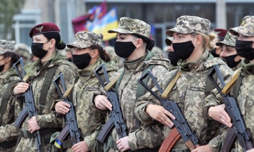 Ukraine may mobilize women