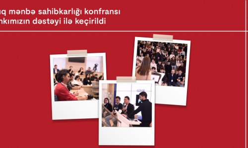 Under the sponsorship of Kapital Bank, an engineering and entrepreneurship conference was organized
