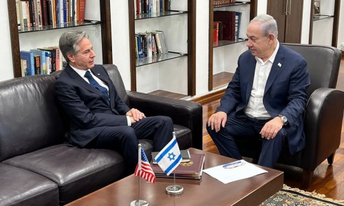 Blinken meets with Netanyahu