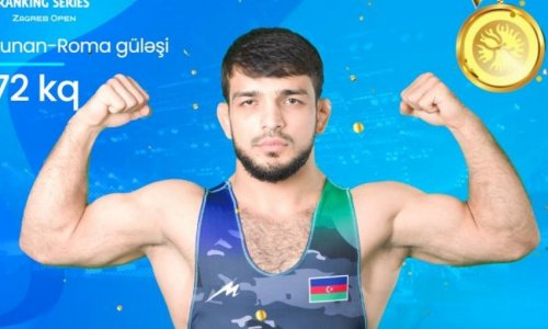 Zagreb Open: Азербайджанский борец завоевал золотую медаль