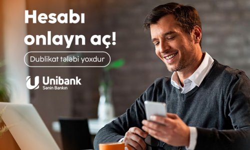 Unibankda onlayn biznes hesabı açmağın hansı üstünlükləri var?