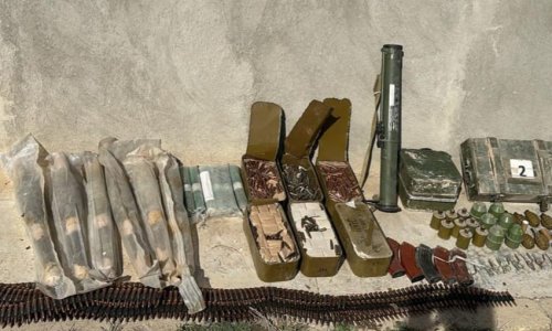 Grenade launcher and 24 hand grenades found in Khojavand
