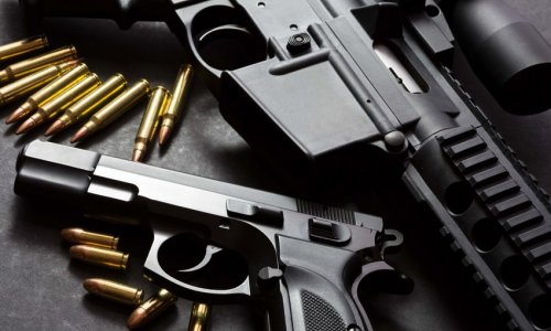 Police officers find 17 guns, 4 grenades in Khankandi