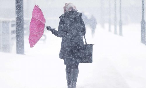 Intense snow expected in some parts of Baku tomorrow