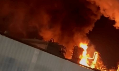 Oil refinery in southern Russia ablaze - news agencies quote officials