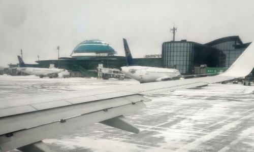 15 flights canceled at Astana airport due to strong winds