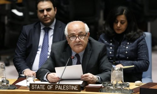 Palestine calls US veto of UN Security Council resolution on Gaza dangerous