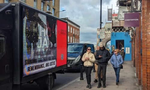 На улицах Лондона и Эдинбурга организована кампания о Ходжалинской трагедии