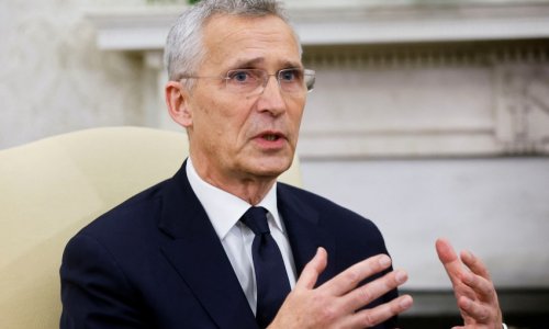 NATO's chief says alliance has no plans to send troops to Ukraine