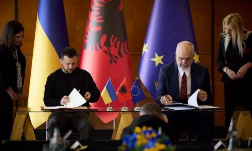 Ukraine, Albania ink agreement on friendship, cooperation