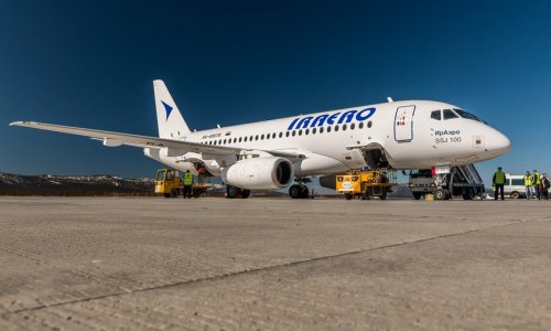 Russian IrAero airline launches flight from Omsk to Baku