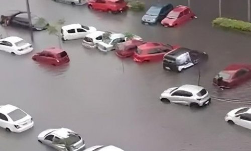 В Уругвае произошло сильное наводнение