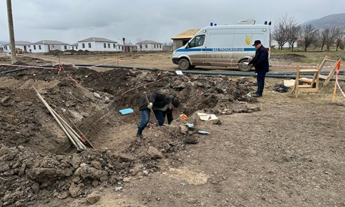 Число человеческих останков, обнаруженных в массовом захоронении в Ходжалы, достигло 14