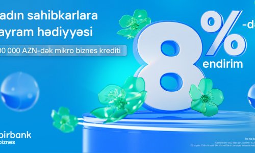 Birbank Biznes-dən qadın sahibkarlara özəl 8 Mart hədiyyəsi