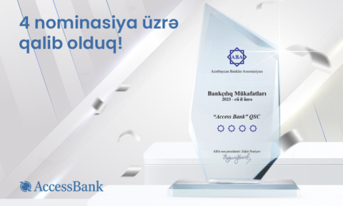 AccessBank 4 nominasiya üzrə qalib olub