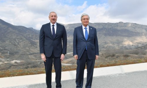 Президенты Азербайджана и Казахстана побывали в Шуше