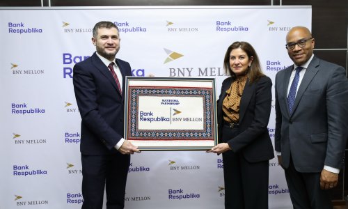 Bank Respublika və Bank of New York Mellon rəhbərliyi arasında görüş keçirilib