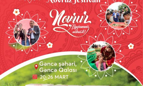 Gəncə sakinlərin nəzərinə! “Azerçay” Novruz festivalı təşkil edəcək