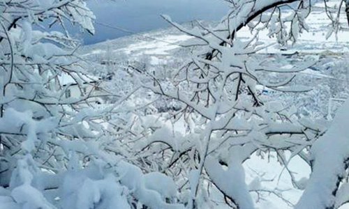 Высота снежного покрова в Шахдаге достигла 38 см - ФАКТИЧЕСКАЯ ПОГОДА