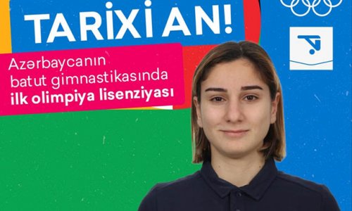Azərbaycanlı gimnast Paris olimpiya oyunlarına lisenziya qazanıb