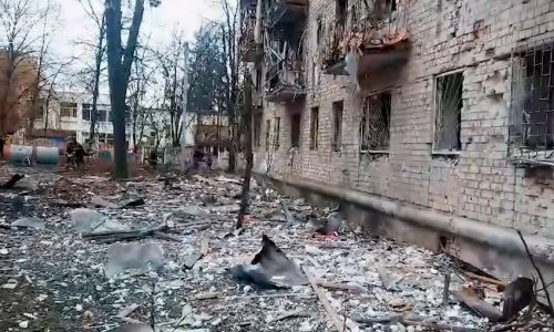 Российские войска обстреляли Харьков, есть погибший и раненые
