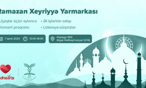 Birlik, bərabərlik və paylaşım: Ramazan xeyriyyə yarmarkası