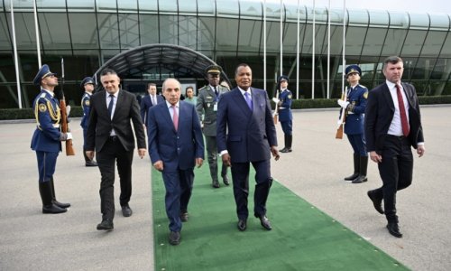 Konqo Prezidentinin Azərbaycana rəsmi səfəri başa çatıb