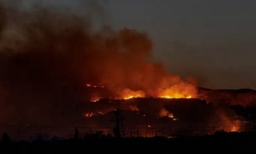 Грецию уже охватили лесные пожары