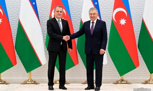 Ceyhun Bayramov Özbəkistan Prezidenti ilə görüşüb
