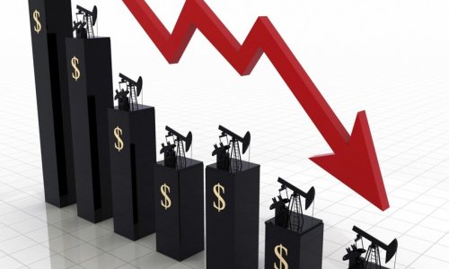 Azerbaijani oil price down by nearly 3%