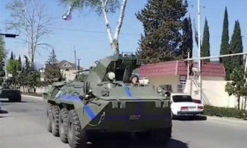 Rusiyanın sülhməramlı kontingenti Azərbaycanı tərk edir - Video