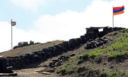 Активная работа на границе Азербайджана и Армении