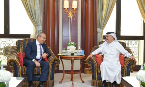 Министр экономики Азербайджана встретился с президентом Saudi Aramco