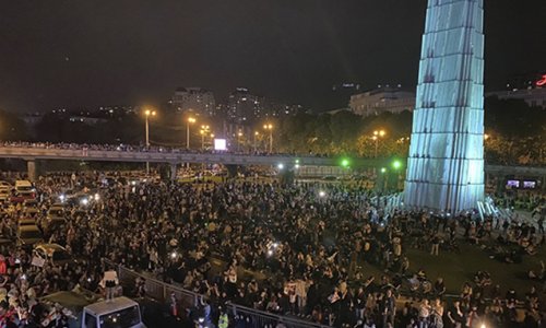 Dünən Tbilisidə keçirilən aksiyada 23 nəfər saxlanılıb