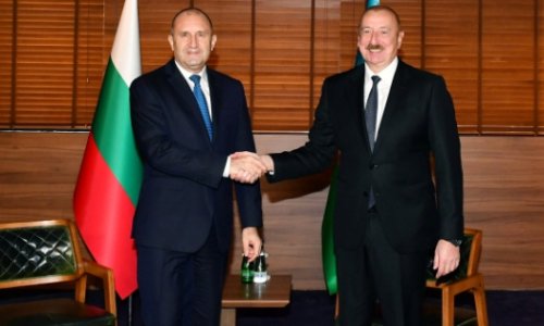 Переговоры тет-а-тет президентов Азербайджана и Болгарии